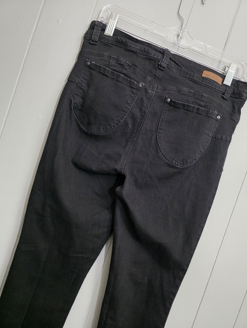 H&H By Harmony & Havoc Black Strechy Pant Leggings Size 10 - Picture 9 of 13
